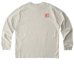 ?? of the City, a Natural Raw Stanley/Stella Unisex Freestyler Heavyweight Long Sleeve Tee (back-view)