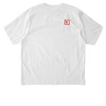 ?? of the City, a White Stanley/Stella Unisex Freestyler Heavyweight Tee (back-view)