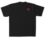 ?? of the City, a Black Heavyweight Garment Dye Tee (back-view)