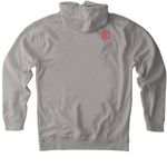 ?? of the City, a Cement Heavyweight Pullover Hoodie (back-view)