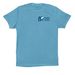 Celebrating 80 Years - Red Wolf T-shirts, a Ocean Blue Premium Cotton Tee