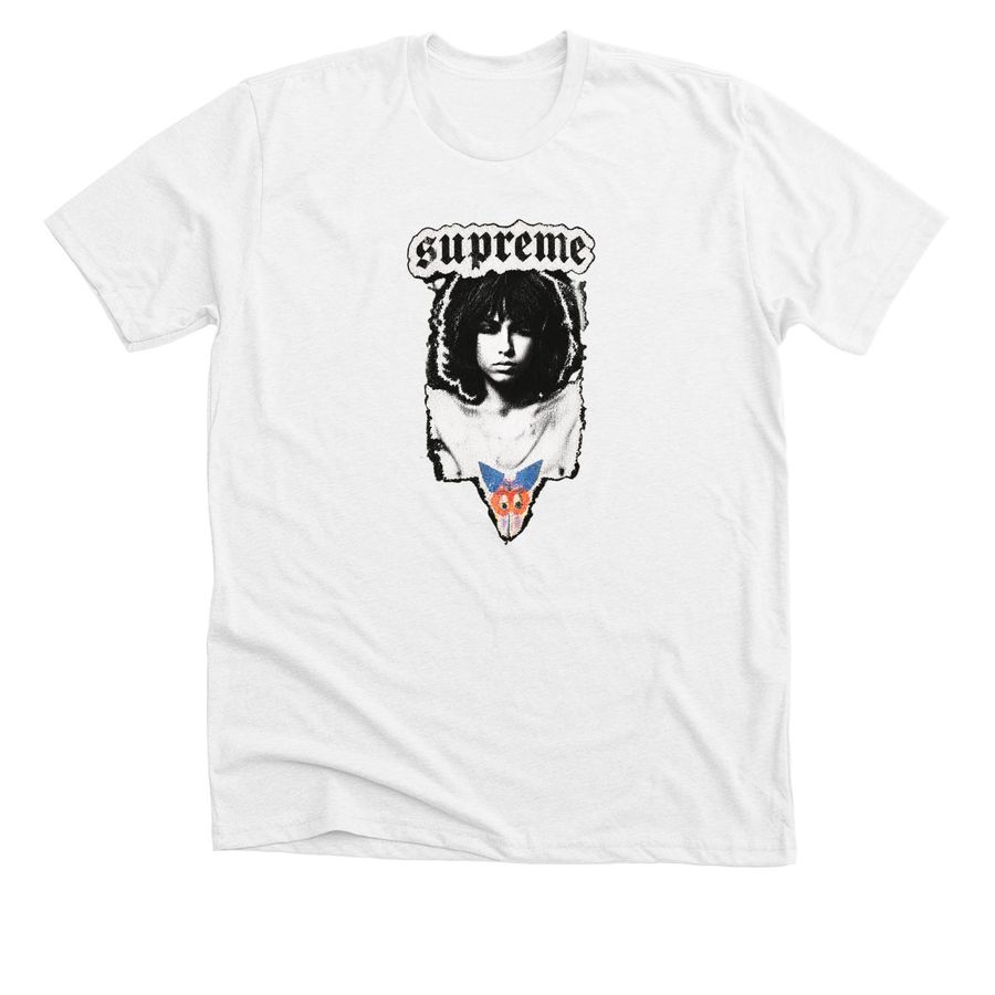Supreme Fall 2026 Tees, a Solid White Blend Premium Unisex Tee