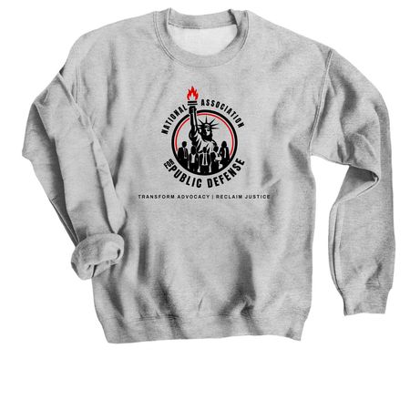 NAPD 2026 Logo, a Sport Grey Crewneck Sweatshirt