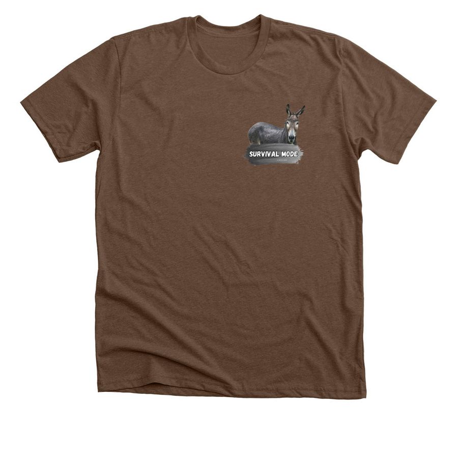 Survival Mode: The Sun Will Shine, a Heather Brown Premium Unisex Tee