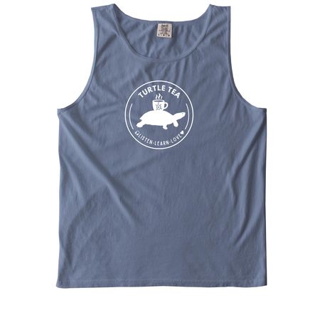 Turtle Tea with TTPG Podcast, a Blue Jean Comfort Colors Tank Top