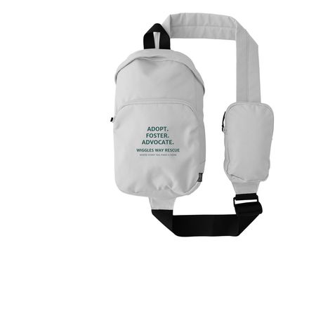 Adopt Foster Advocate, a White Grove Sling Bag