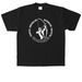 Max Heavyweight/Oversized "Pluck Yew!", a Black Heavyweight Garment Dye Tee