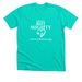CdLS Small But Mighty, a Heather Sea Green Premium Unisex Tee