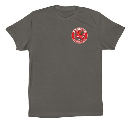Rooster Pitts, a Asphalt Premium Cotton Tee