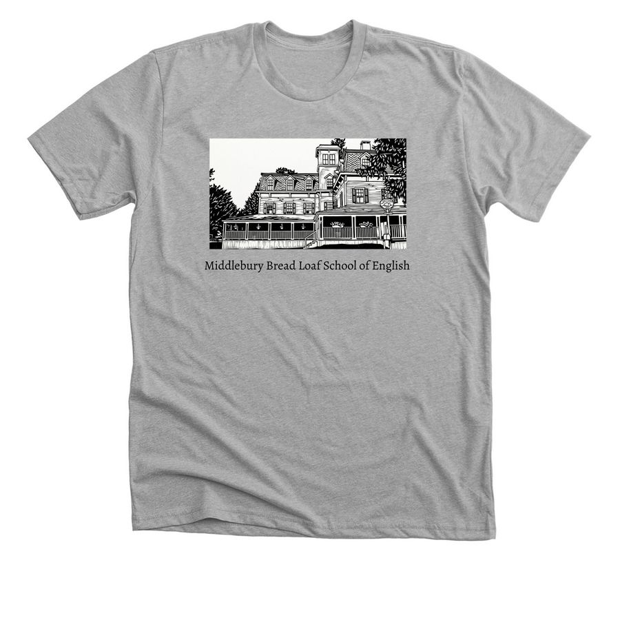 Meatloaf School of Mathematics, a Athletic Heather Premium Unisex Tee