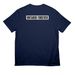 Homes Brewery T Shirt, a Strong Navy All-American Unisex Tee (back-view)