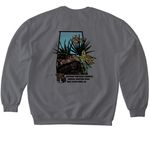 2026 Gopher Tortoise Council Annual Meeting&nbsp;, a Charcoal Softstyle Crewneck Sweatshirt (back-view)