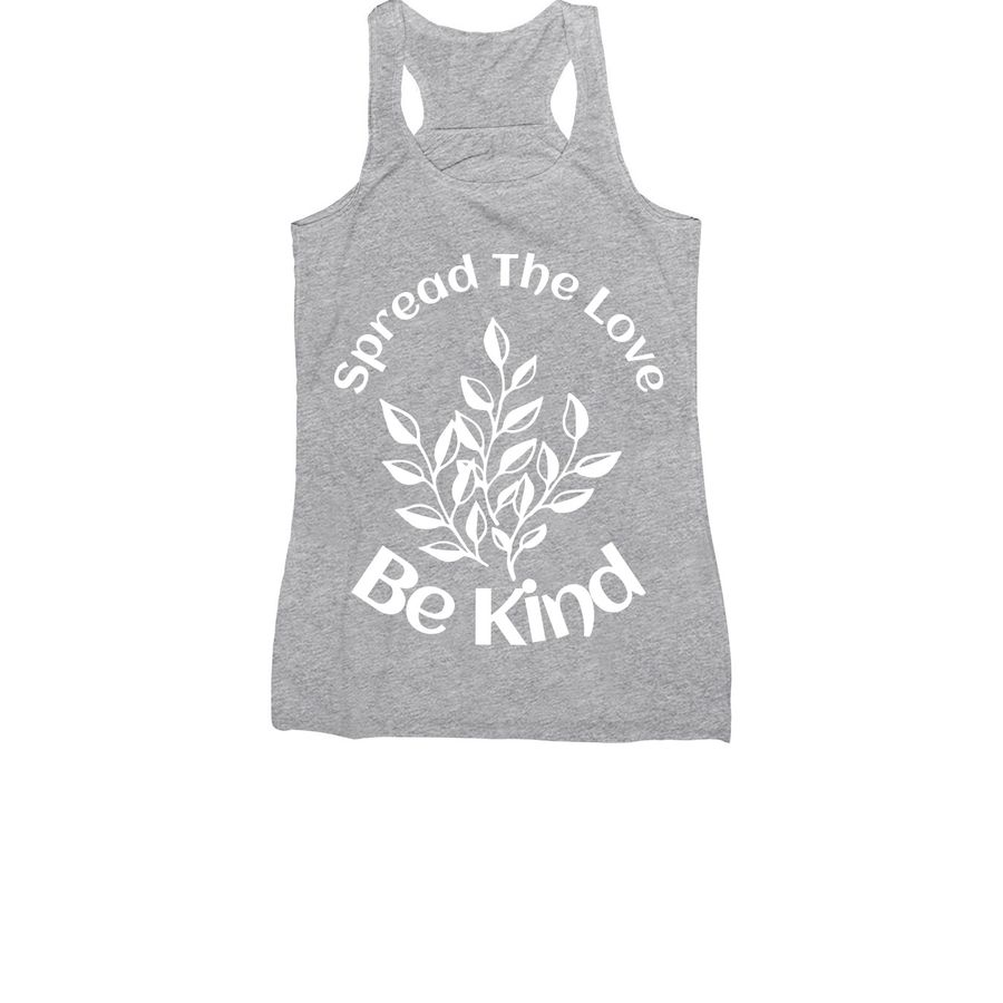 Spread The Love&nbsp;, a Athletic Heather Women's Racerback