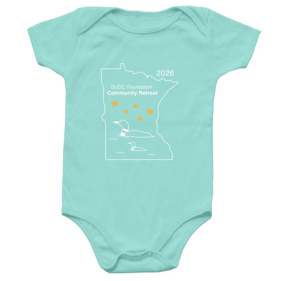 2026 Community Retreat Baby Onesie, a Chill Infant Onesie