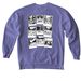 Adult Hoodies & Crewnecks, a Violet Comfort Colors Crewneck Sweatshirt (back-view)