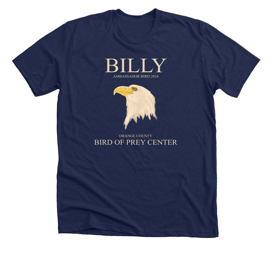RETIRED - Billy 2024 runner up, a Solid Navy Blend Premium Unisex Tee
