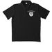 St. Jame's Polo, a Black Unisex Performance Polo