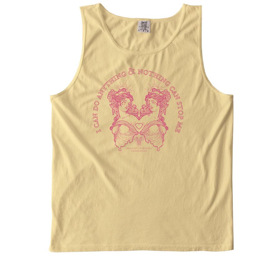 No Limits for Baddies, a Butter Comfort Colors Tank Top