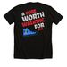 DiaBFF's Breakthrough T1D Walk 2026, a Solid Black Blend Premium Unisex Tee (back-view)
