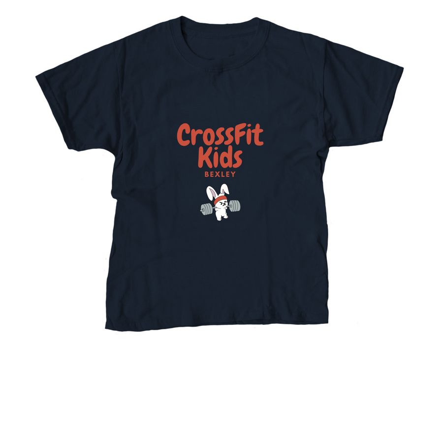 CrossFit Kids, a Navy Youth Unisex Tee