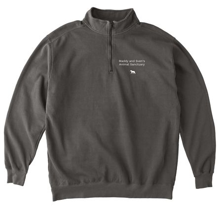 Quarter zip, a Pepper Comfort Colors Quarter Zip Pullover