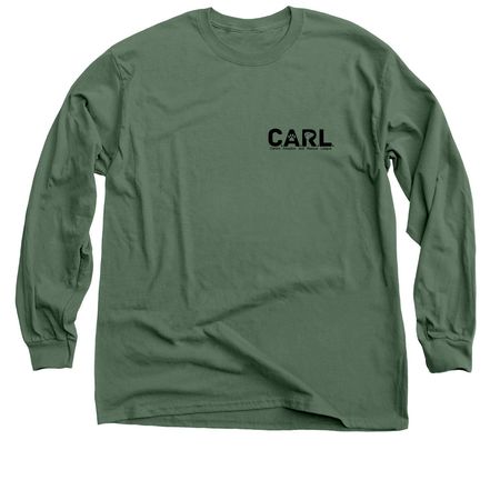 C.A.R.L. Autumn Collection, a Military Green Classic Long Sleeve Tee