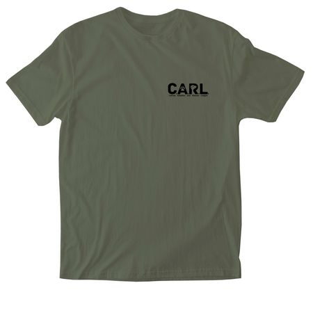 C.A.R.L. Autumn Collection, a Military Green Softstyle Cotton Tee