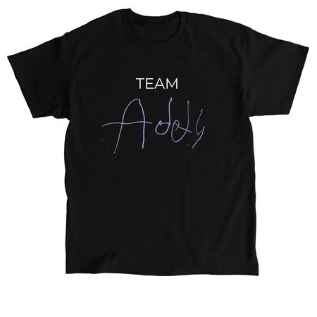 Team Addy&nbsp;, a Black Classic Unisex Tee