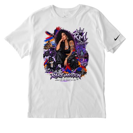 Armenia in Motion ?? | RM Studio, a White Nike Dri-FIT Jersey Blend Performance Tee