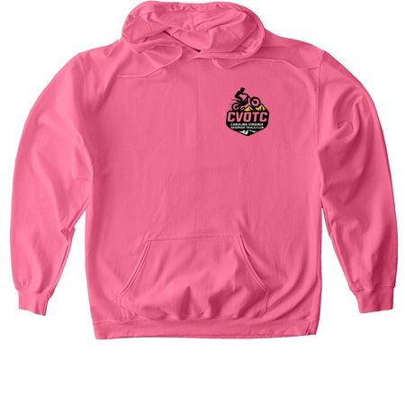 Pocket Front, a Pink Lemonade Softstyle Pullover Hoodie