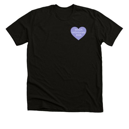 Nationals T-shirts, a Black Heather Premium Unisex Tee
