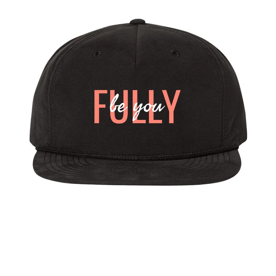 Be you, fully.&nbsp;, a Black Printed Umpqua Snapback Cap