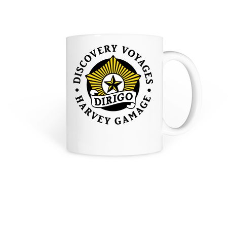 Discovery Voyages Mug, a White Coffee Mug