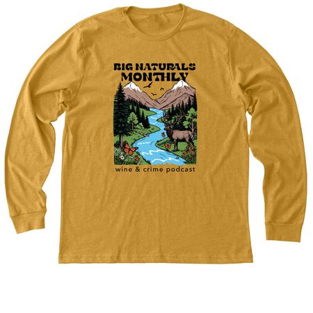 Big Naturals Monthly, a Heather Mustard Premium Long Sleeve Tee