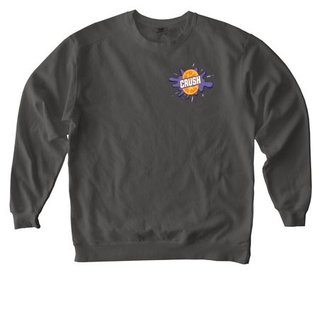 Crush "Original" Collection, a Pepper Comfort Colors Crewneck Sweatshirt