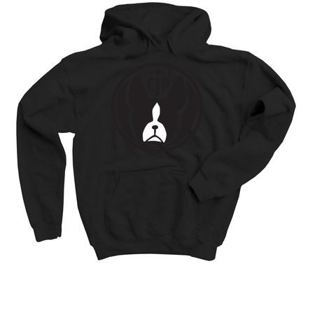 Nesta Dog by CJP, a Black Youth Pullover Hoodie