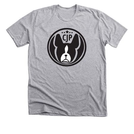 Nesta Dog by CJP, a Athletic Heather Premium Unisex Tee