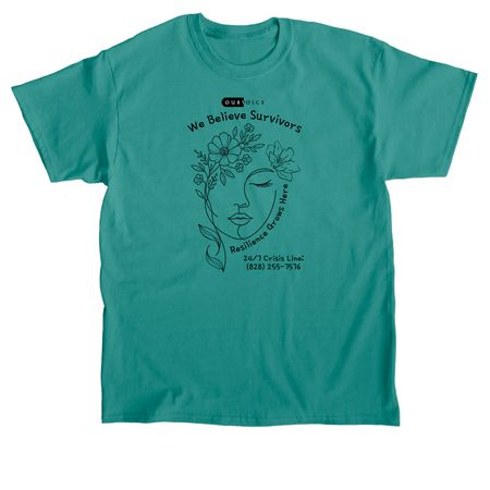 2026 OV Believe Survivors T-Shirt, a Jade Dome Classic Unisex Tee