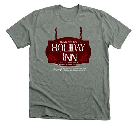 2027 Holiday Inn, a Deep Heather Premium Unisex Tee