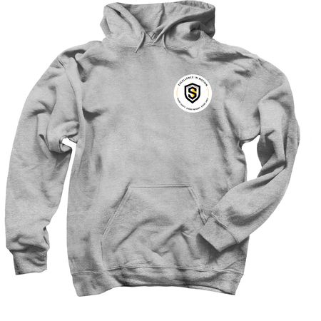 Excellence in Motion: Classic Care, a Sport Grey Pullover Hoodie
