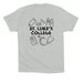 Nursing Takes Heart, a Silver Premium Cotton Tee (back-view)