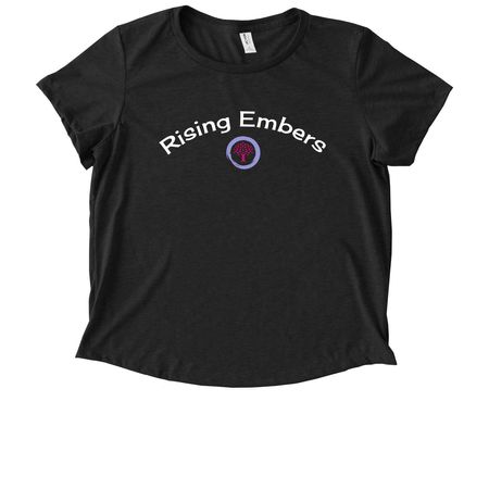 Health & Wellness, a Space Black Allmade Eco Triblend Women?s Scoop Neck Tee