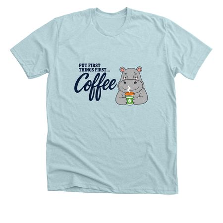 Habit 3, a Heather Ice Blue Premium Unisex Tee