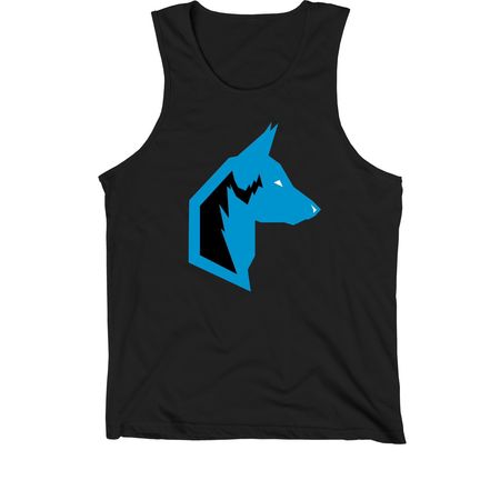 DK9 GENERIC LINE, a Black Premium Cotton Tank