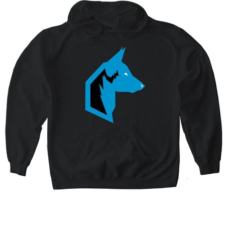 DK9 GENERIC LINE, a Black Gildan Softstyle Pullover Hoodie