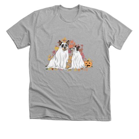 Rifty & V Halloweenie, a Athletic Heather Premium Unisex Tee