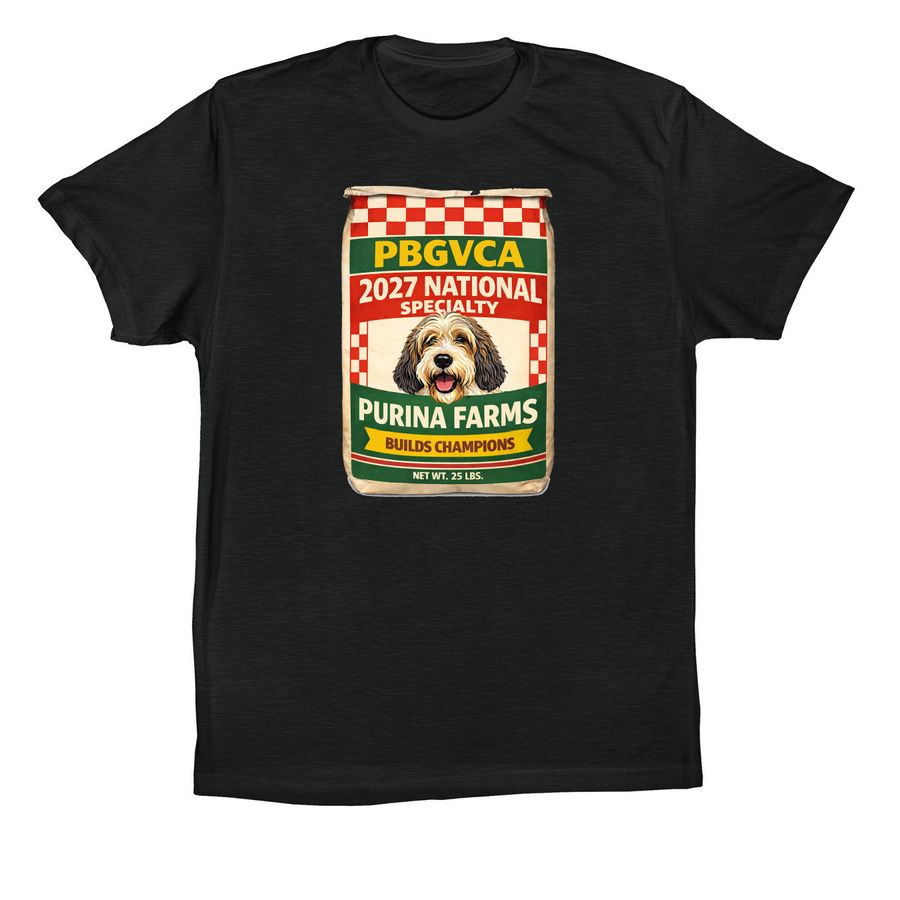 2027 National Specialty Logo Wear, a Vintage Black Premium Cotton Tee