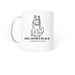 Building a Dream, a White Coffee Mug (back-view)
