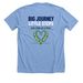 Team Elliot, a Heather Carolina Blue Premium Unisex Tee (back-view)