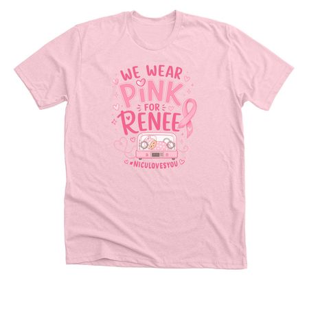 RENEE GARCIA STRONG, a Heather Pink Premium Unisex Tee